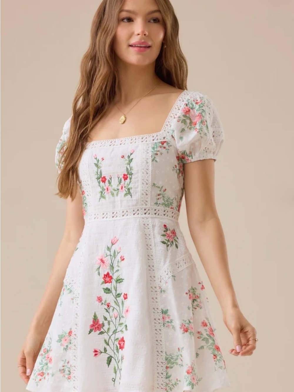 Altar'd State Devon Floral Mini Dress